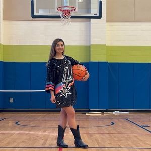 San Antonio Spurs Sparkly Sequin Dress